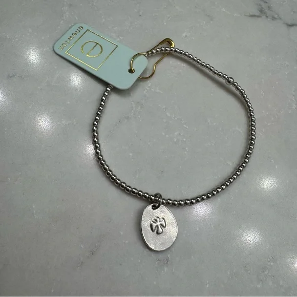 ENewton Silver Cross Pendant Bracelet - Picture 5 of 8